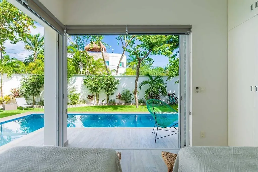 Luxury Private 3Bed Villa, Garden, Pool,Security Tulum