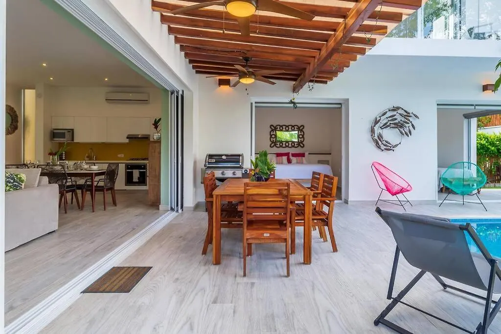 Luxury Private 3Bed Villa, Garden, Pool,Security Tulum Villa