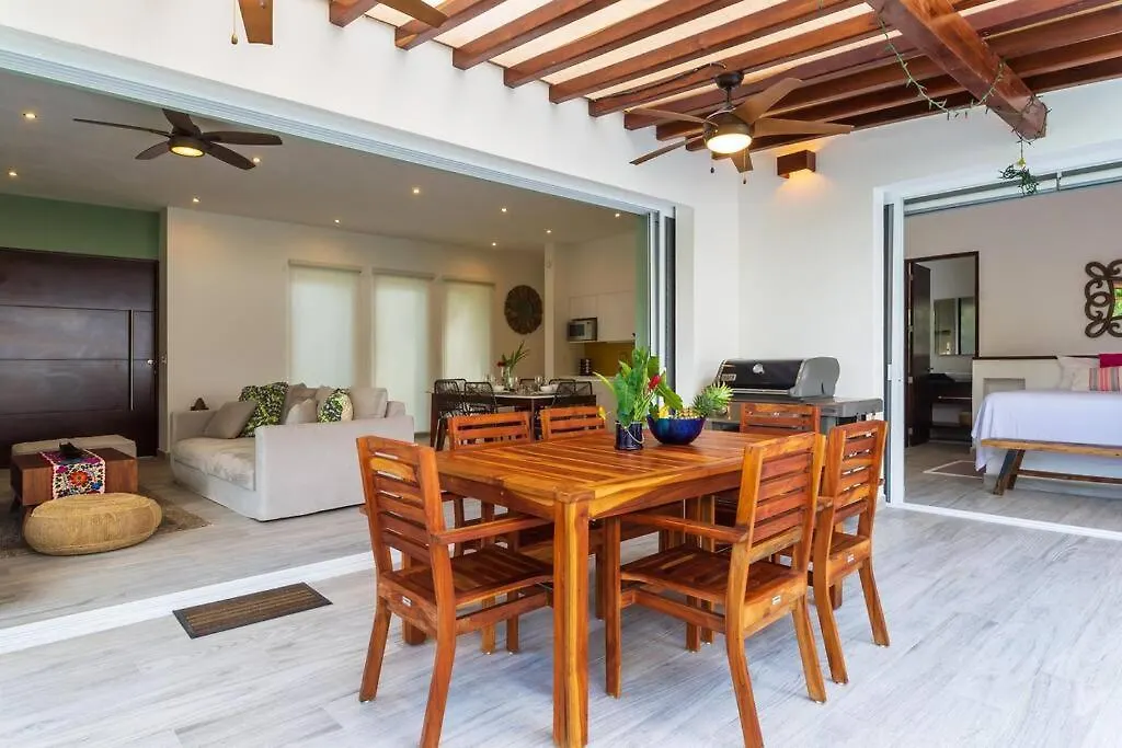 Luxury Private 3Bed Villa, Garden, Pool,Security Tulum 0*,