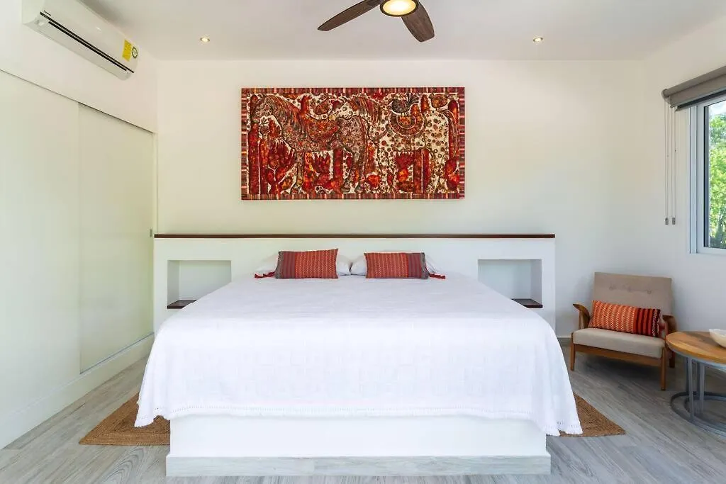 Luxury Private 3Bed Villa, Garden, Pool,Security Tulum Villa