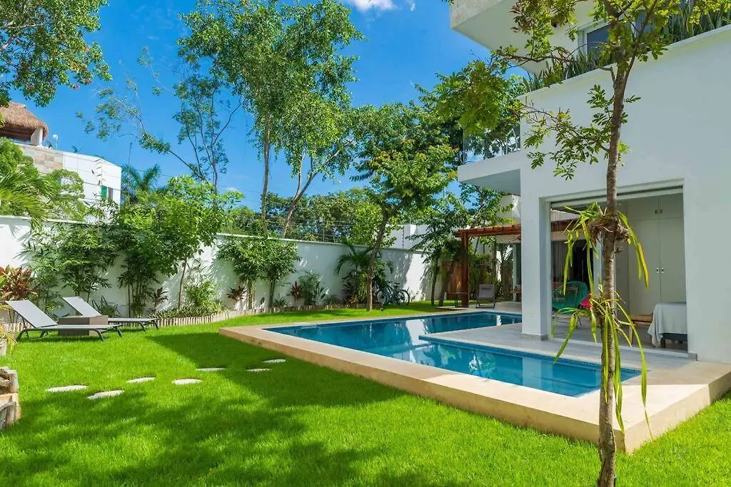 Βίλα Luxury Private 3Bed Villa, Garden, Pool,Security Τουλούμ Μεξικό